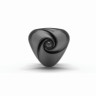 Вибромассажёр MYSTIM HEART'S DESIRE с электростимуляцией, чёрный 46549